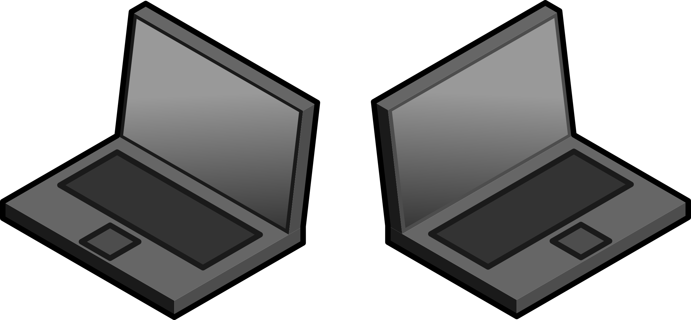 This Free Icons Png Design Of Isometric Widescreen (2400x1112), Png Download