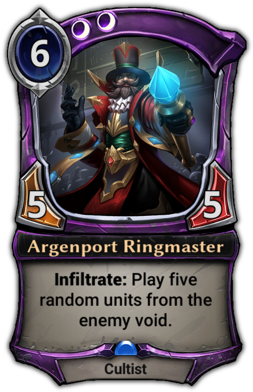 Argenport Ringmaster - Steward Of The Past (529x801), Png Download