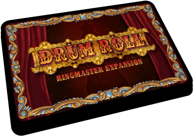 Drum Roll Ring Master Deck - Artipia Games Drum Roll Board Game (644x465), Png Download