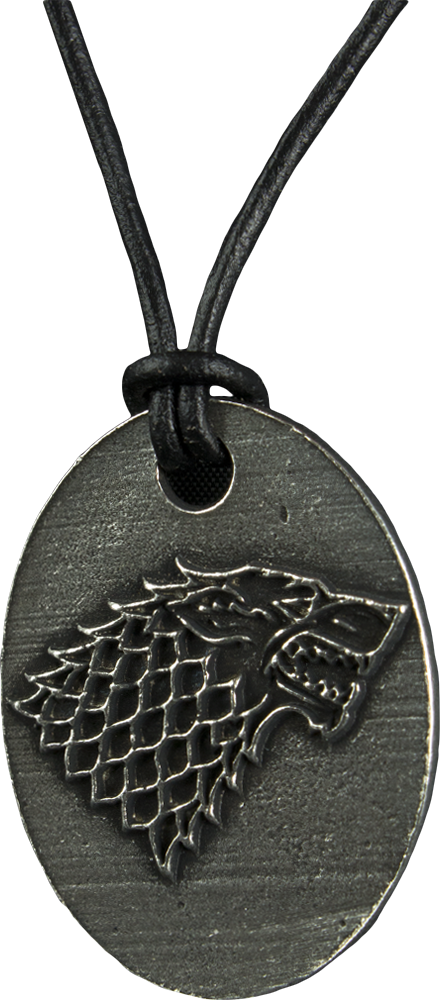 Game Of Thrones - Game Of Thrones - Stark Sigil Pendant (440x1000), Png Download