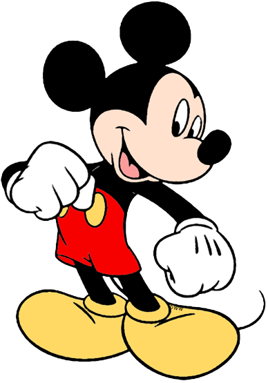 Ok Clipart Mickey Mouse Hand - Scrapbook Concierge Layouts Mickey Mouse Assembled (388x555), Png Download