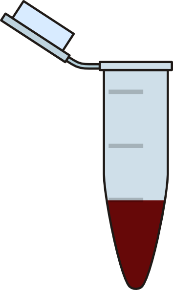 Red Blood Cells Clip Art - Clipart Eppendorf (354x593), Png Download
