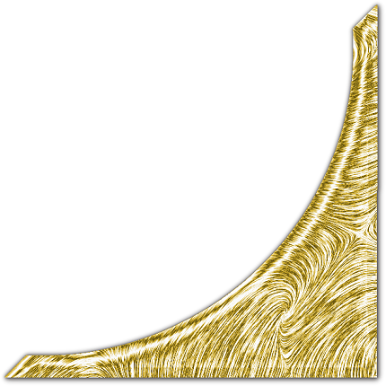 Gold Corner 5d - Digital Scrapbooking (430x430), Png Download
