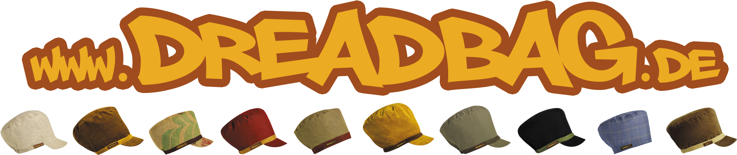 Your Dreadlock Hat Shop - Dreadlocks (2560x633), Png Download