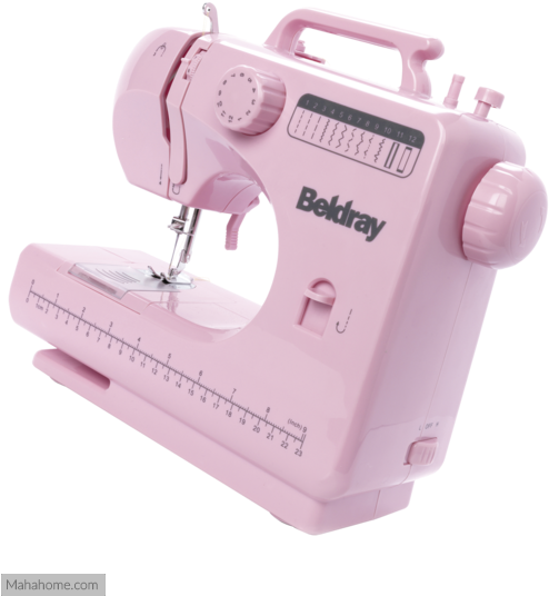 Brand - Beldray - Beldray Sewing Machine Pink (500x550), Png Download
