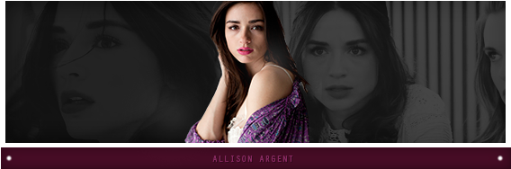 Characters » Allison Argent - Girl (600x200), Png Download