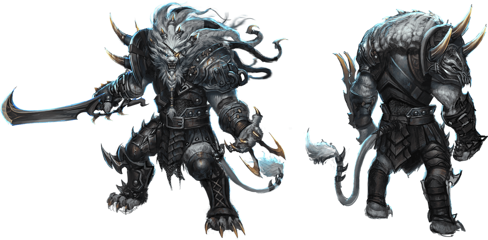 Rengar - League Of Legends Personajes Arte (1600x788), Png Download