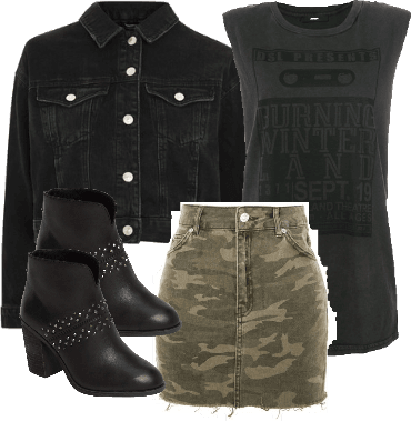 Cora Inspired Outfit - Motorcycle Boot (370x379), Png Download
