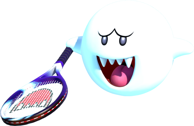 Out Of All Of The Possible Villains From The Mario - Mario Tennis Aces Boo (800x520), Png Download