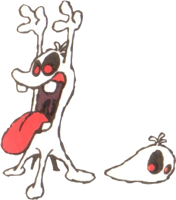 The Boo Blah - Yoshi's Island (440x456), Png Download