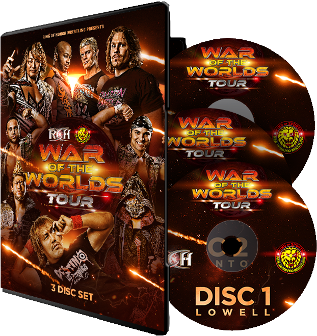 3-disc Dvd Own All 3 Events Featuring Top Stars From - 新 日本 プロレス 2018 Dvd (750x750), Png Download