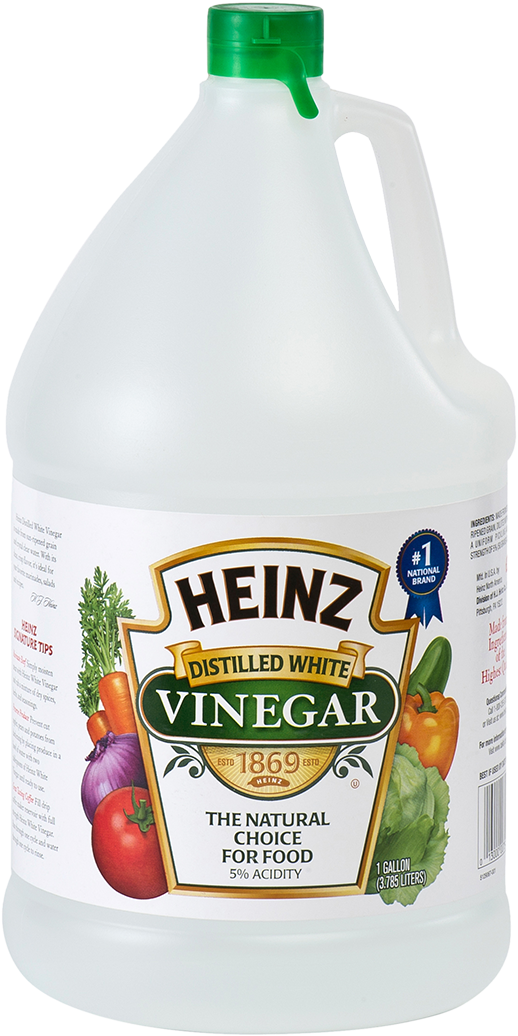 Heinz White Distilled Vinegar In - Heinz Distilled White Vinegar - 64 Oz Jug (1100x1100), Png Download