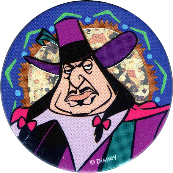 World Pog Federation > Avimage > Mcdonalds Pocahontas - Disney Pocahontas Governor Ratcliffe & Percy Button (600x600), Png Download