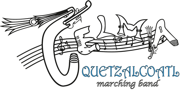 Bandas De Música De Puebla - Quetzalcoatl Marching Band (595x300), Png Download