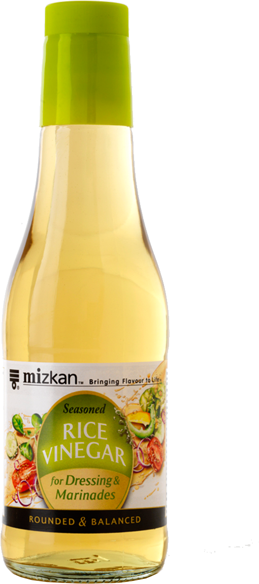 Rice Vinegar Mizkan (691x1176), Png Download