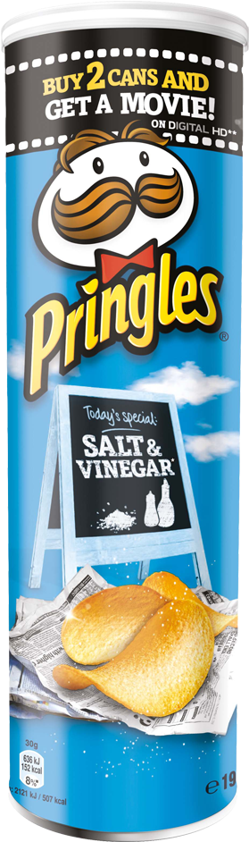 Pringles Salt Vinegar (1000x1000), Png Download