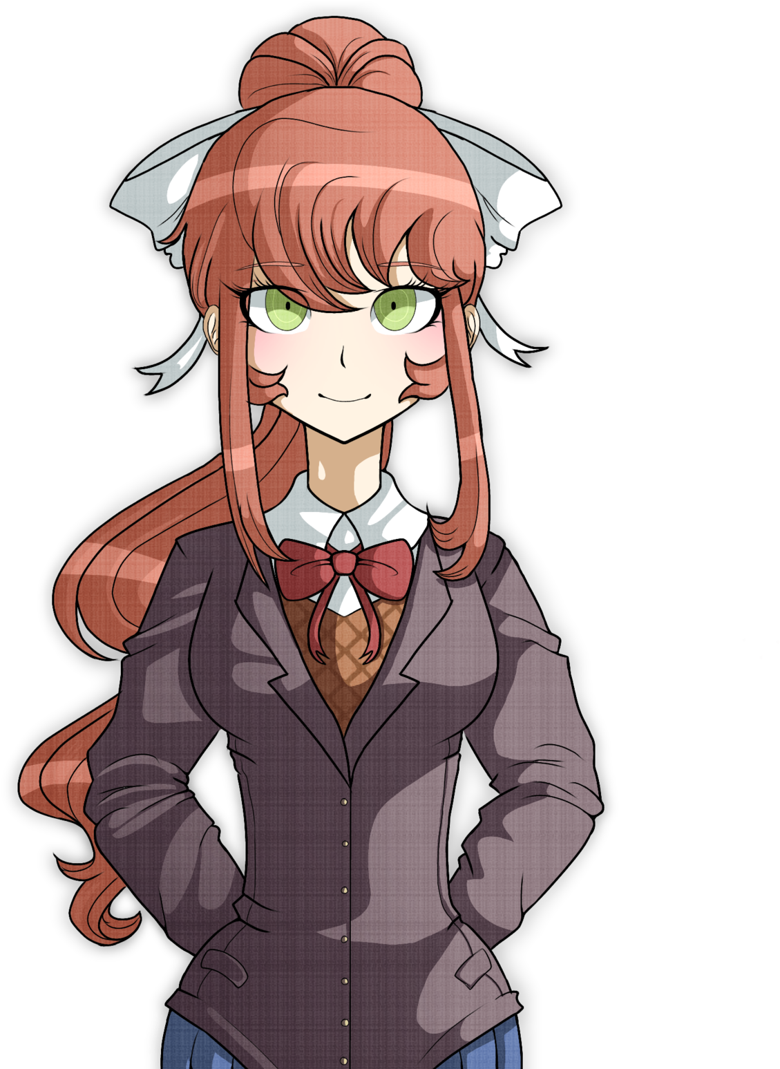 [ Img] - Danganronpa Cute Doki Doki (1280x1580), Png Download