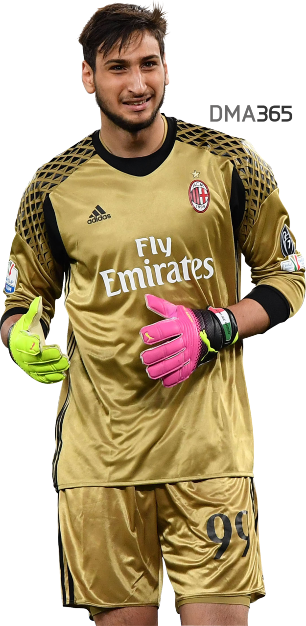 Related Wallpapers - Gianluigi Donnarumma 2018 Png (625x1277), Png Download