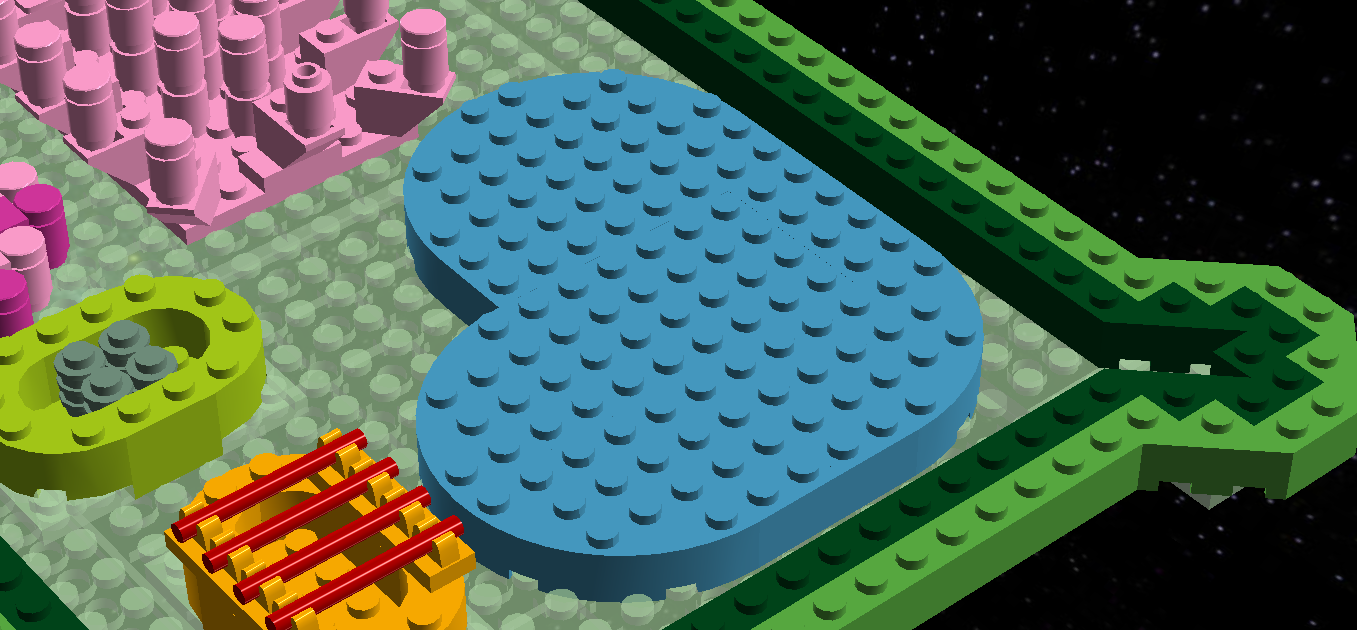 Lego Plant Cell - Notrax T21 Heavy-duty Rubber Traction Safety Anti-fatigue (1357x630), Png Download