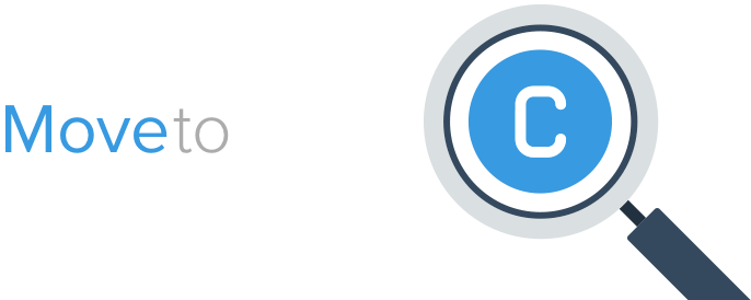 Move To Circle C - Circle (686x274), Png Download