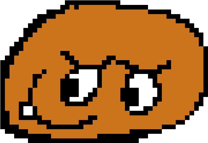 I Made A Meatwad Sprite - Circle (735x555), Png Download