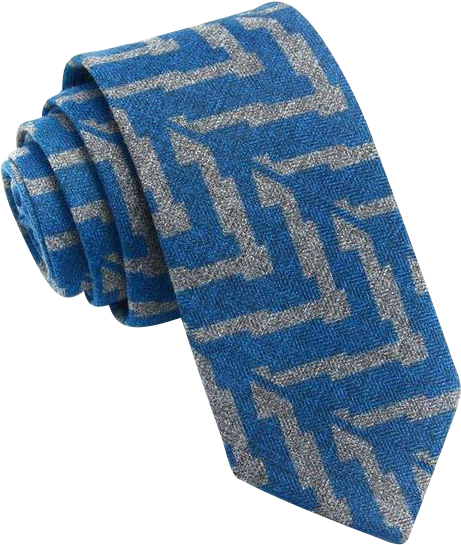 Floccus Blue Waves - Paisley (640x640), Png Download