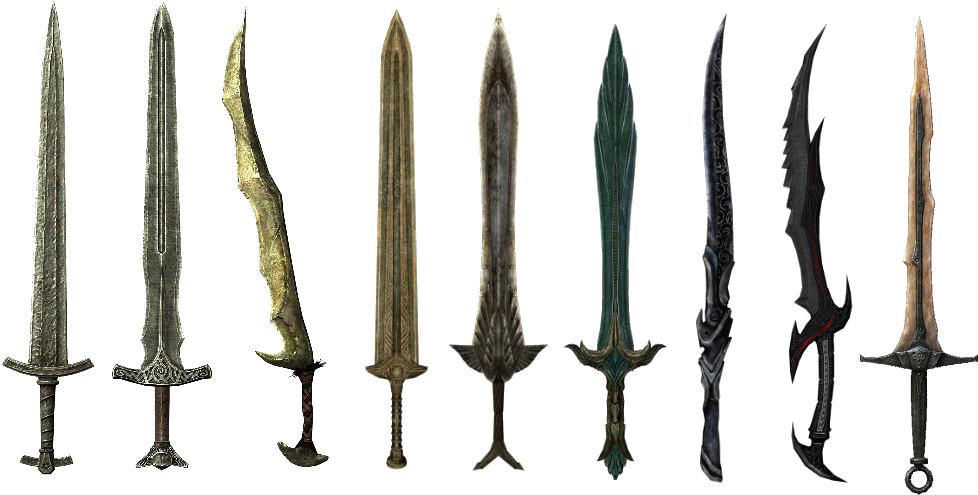 To This Day, Skyrim Can Be Admired As If It Were An - Skyrim Glass Sword (989x600), Png Download