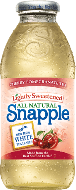 Share Me - Snapple All Natural Lightly Sweetened Tea, Peach Passionfruit (264x655), Png Download