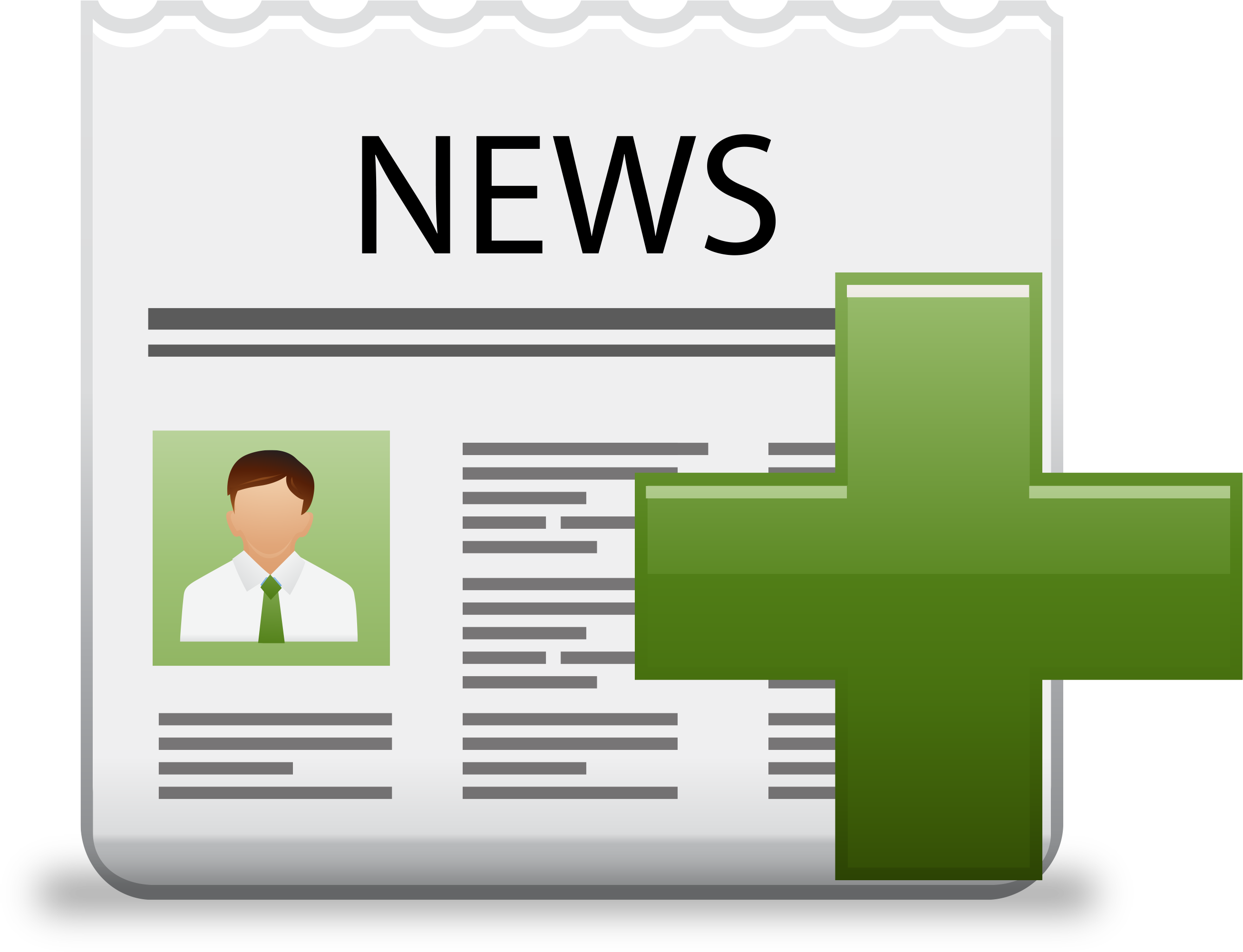 Newspaper Advertisement Icon Png (3000x2245), Png Download