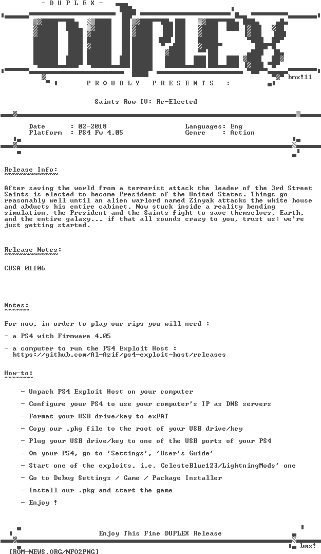 Saints - Row - Iv - Re - Elected - Ps4-duplex - - Ps4 Duplex (632x1092), Png Download