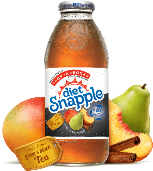 Diet Trop A Rocka Tea - Snapple Diet Trop A Rocka Tea (571x571), Png Download