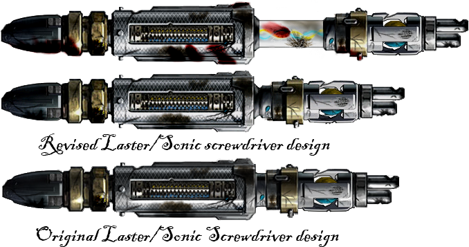 Lilly's Screwdriver Revised By Anarth - Sonic Screwdriver Concept Art (678x357), Png Download