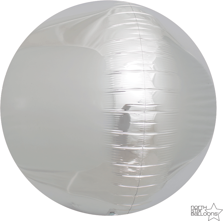 Silver Sphere 17 In* (1000x1000), Png Download