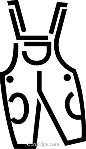 Overalls Royalty Free Vector Clip Art Illustration (277x480), Png Download