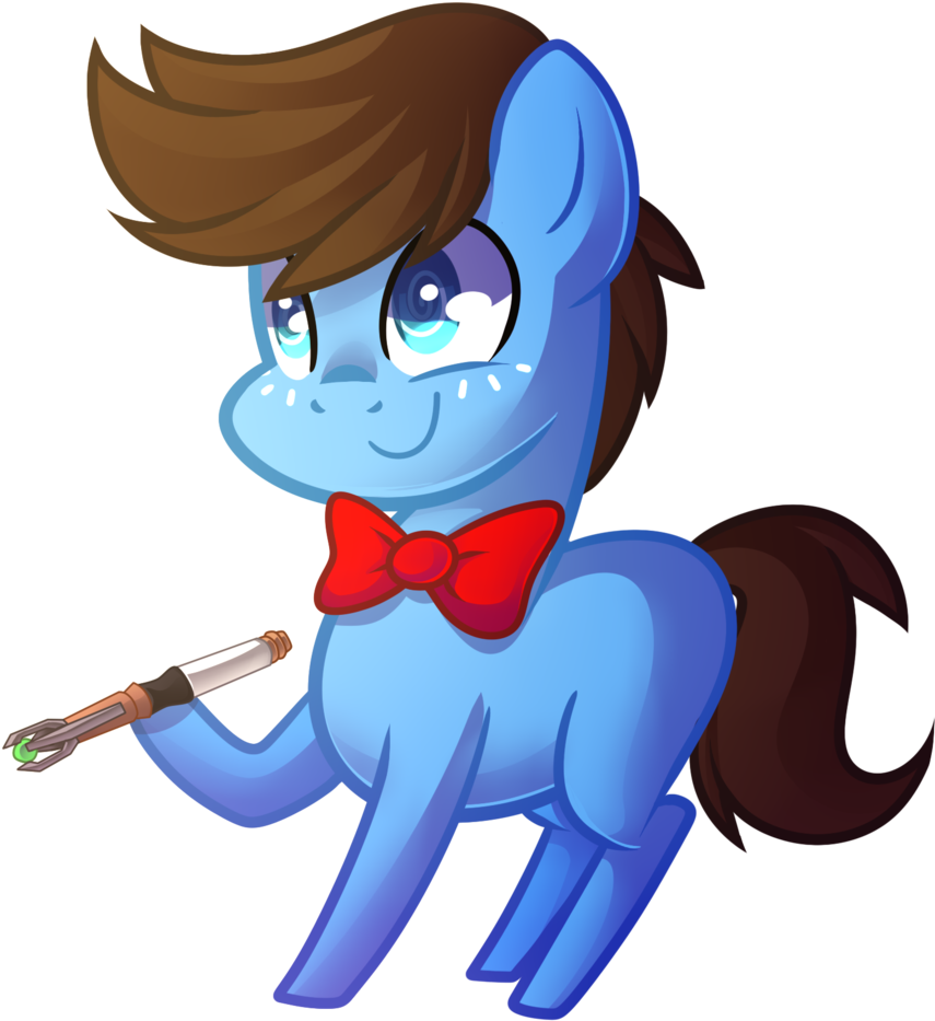 Drawntildawn, Bowtie, Chibi, Doctor Who, Eleventh Doctor, - Doctor Who (934x1024), Png Download