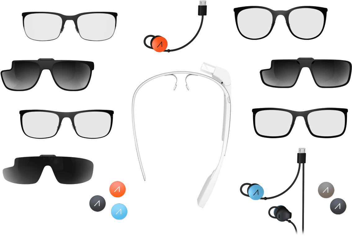 Google Glass - Google Glass Accessories (1200x800), Png Download