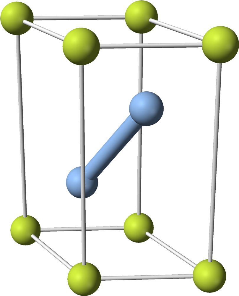 Silver Subfluoride Unit Cell 3d Balls - Silver Subfluoride (908x1100), Png Download