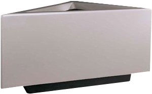 Fiberglass Triangular Planter-planters - Triangular Planters (460x460), Png Download