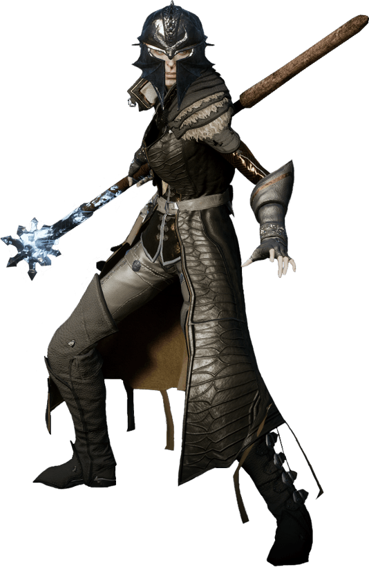 New Class, Dragon Age Inquisition, Video Game, Dragons, - Dragon Age Mage Pose (534x820), Png Download