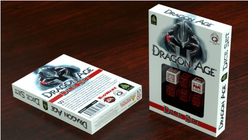 Dragon Age Role Playing Game - Dice Set (500x500), Png Download