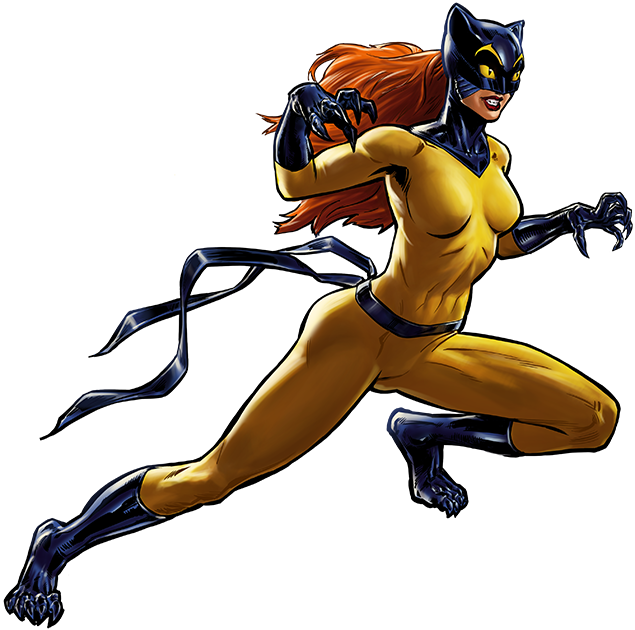 Hellcat - Marvel Avengers Alliance Hellcat (635x630), Png Download