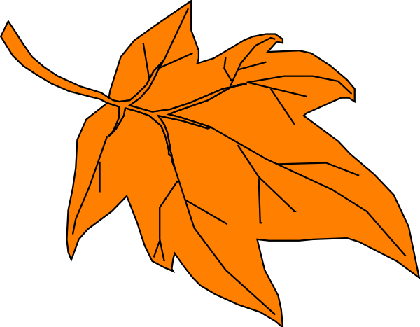 Fall Leaves Clip Art (600x467), Png Download