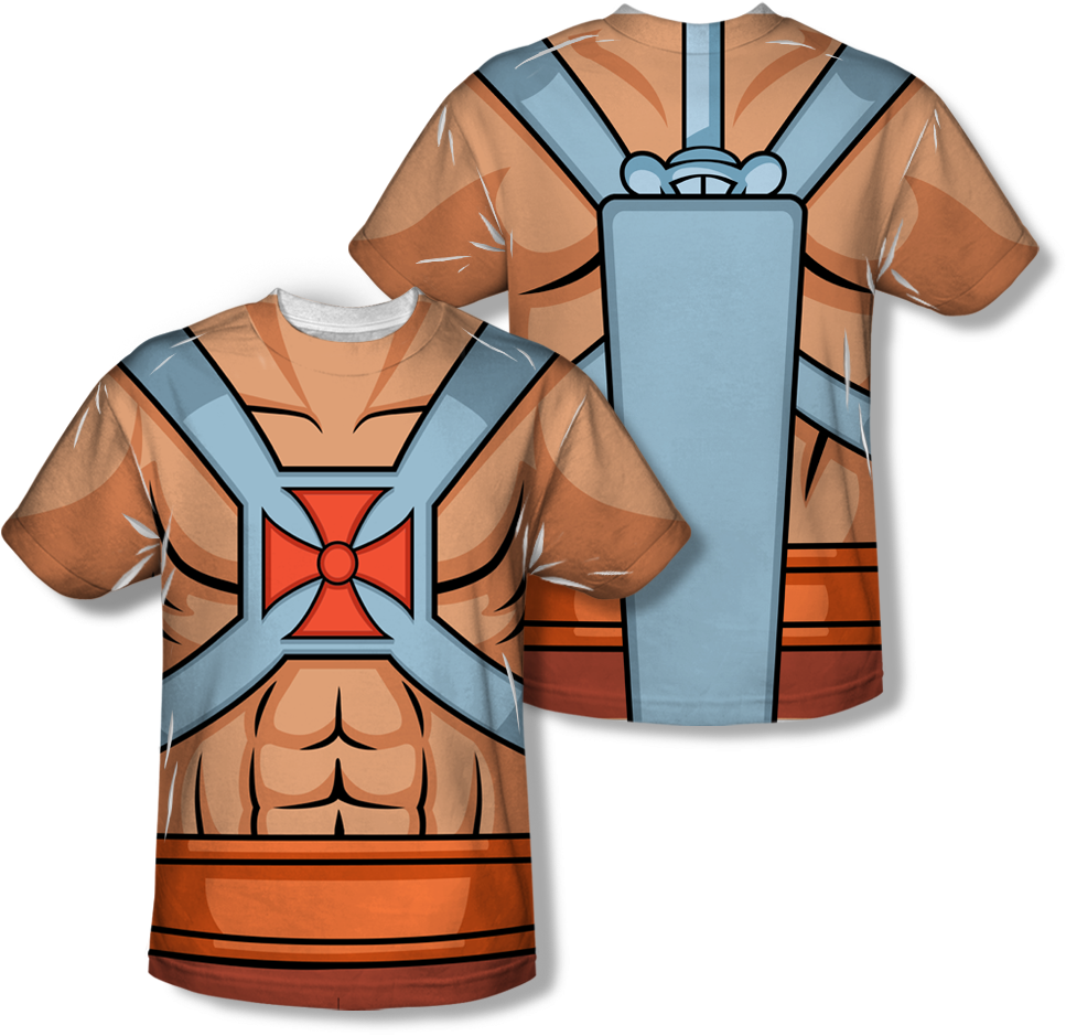 T Shirt He Man (1000x1000), Png Download