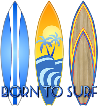 Click And Drag To Re-position The Image, If Desired - Born To Surf Pink Pillow Case (452x700), Png Download