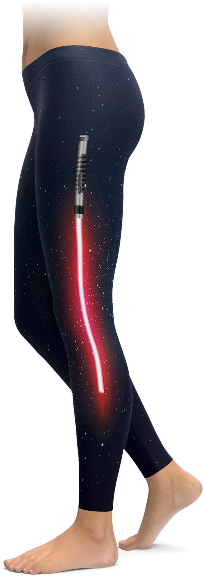 Red Light Saber Leggings (1692x2048), Png Download