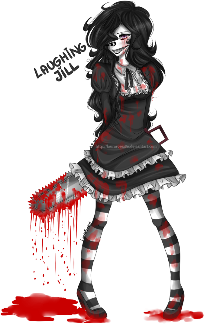 Laughing Jill - Laughing Jill Creepypasta (730x1095), Png Download