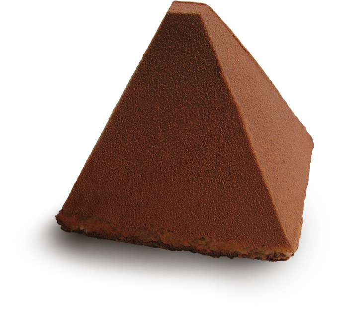 Mayan Chocolate Crunch Pyramid (900x900), Png Download