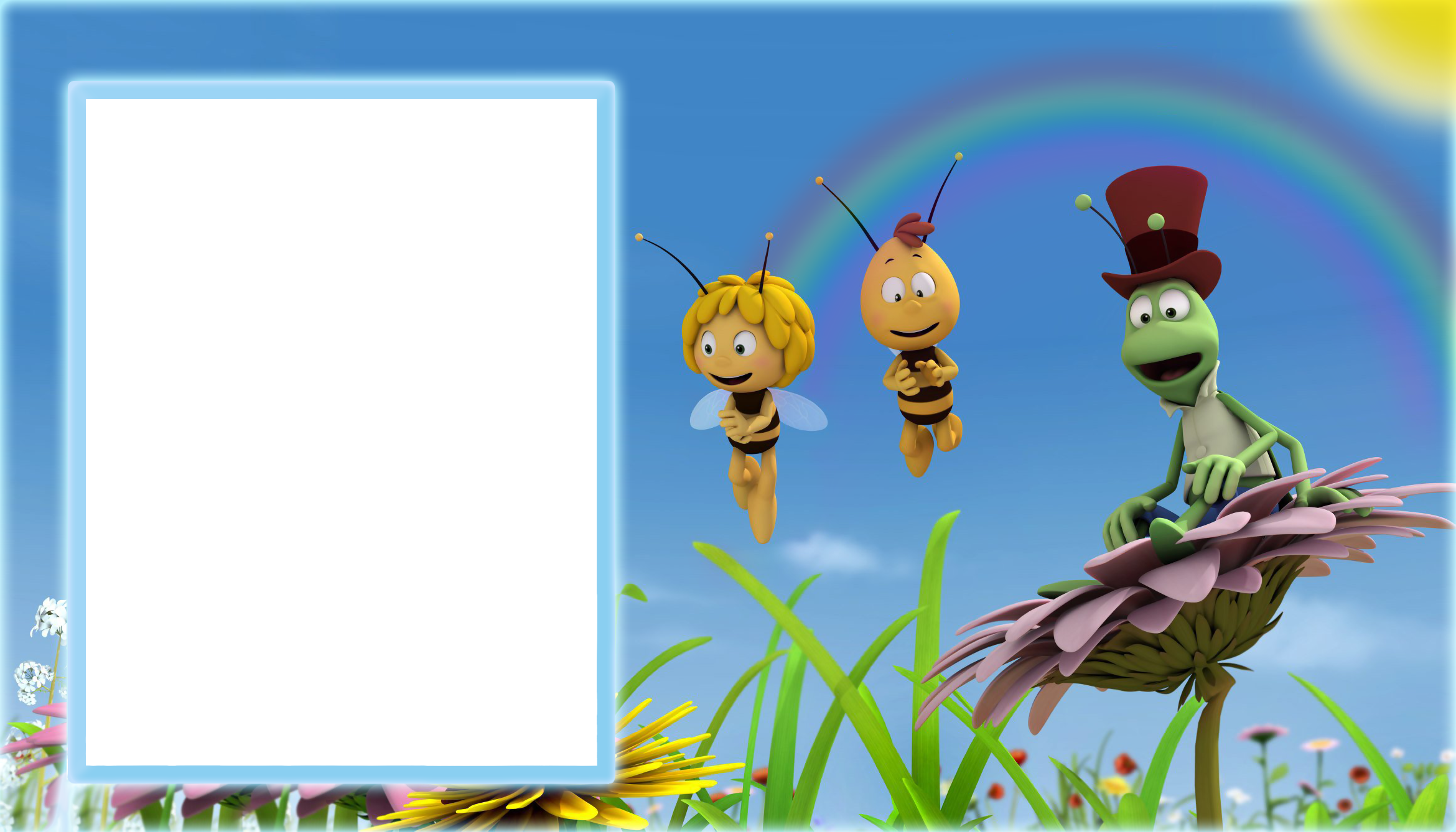 2777 Best Kids Clip Art Images - Maya The Bee Background (2340x1338), Png Download