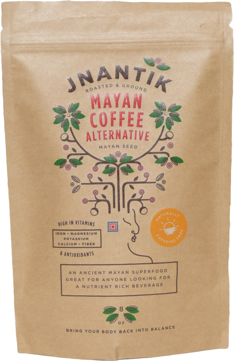 Jnantik Mayan Coffee Alternative 8oz (1500x1500), Png Download