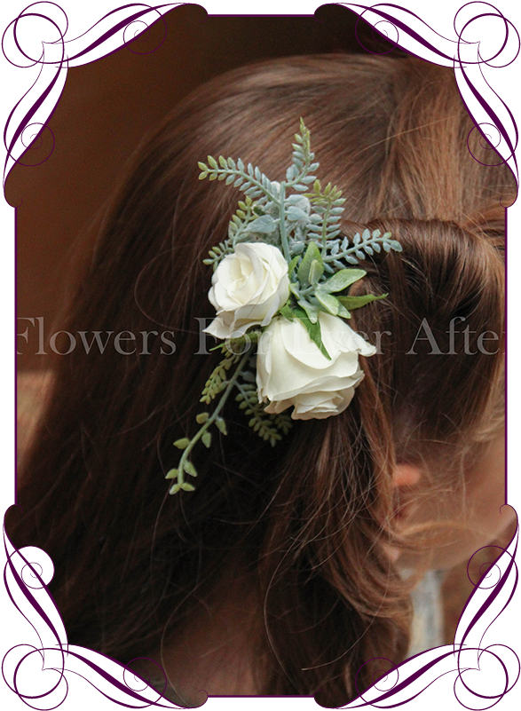 Brooke Small Hair Comb Flowers For Ever After Artificial - Fake Flower Cake Decorations (608x822), Png Download